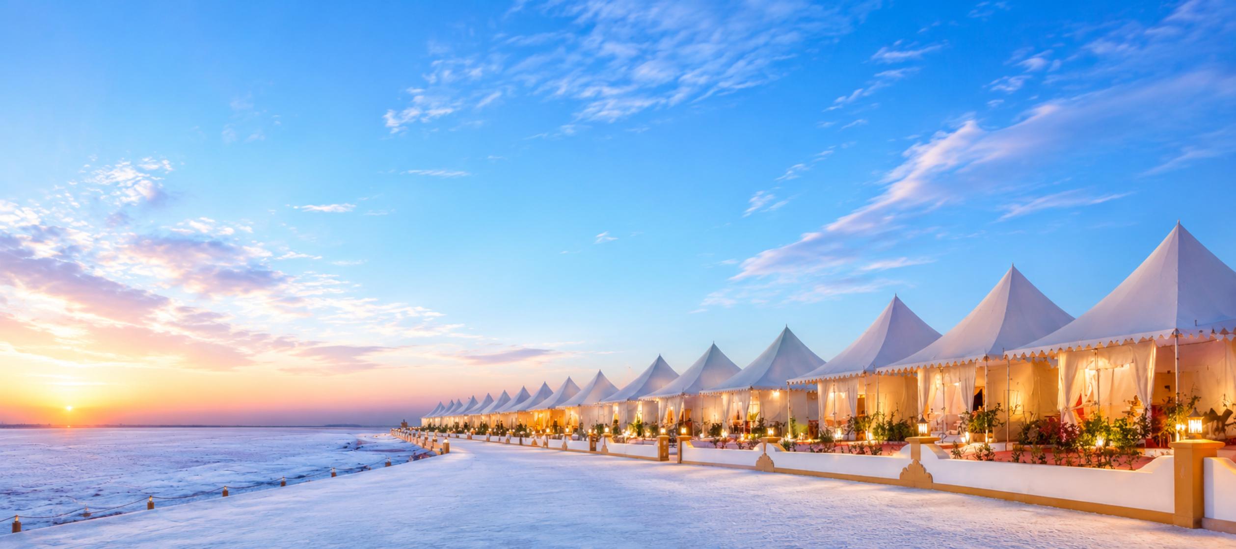 Experience The White Desert Like Royalty