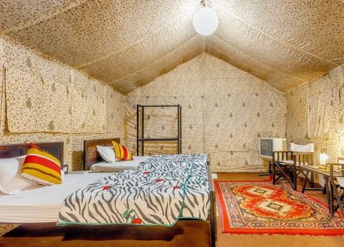 Deluxe AC Swiss Cottages